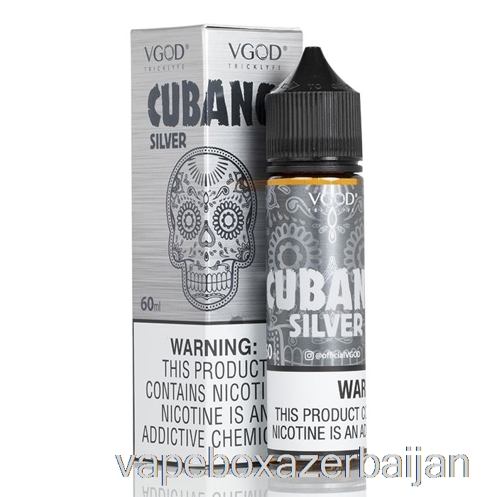 E-Juice Vape Cubano Silver - VGOD E-Liquid - 60mL 3mg